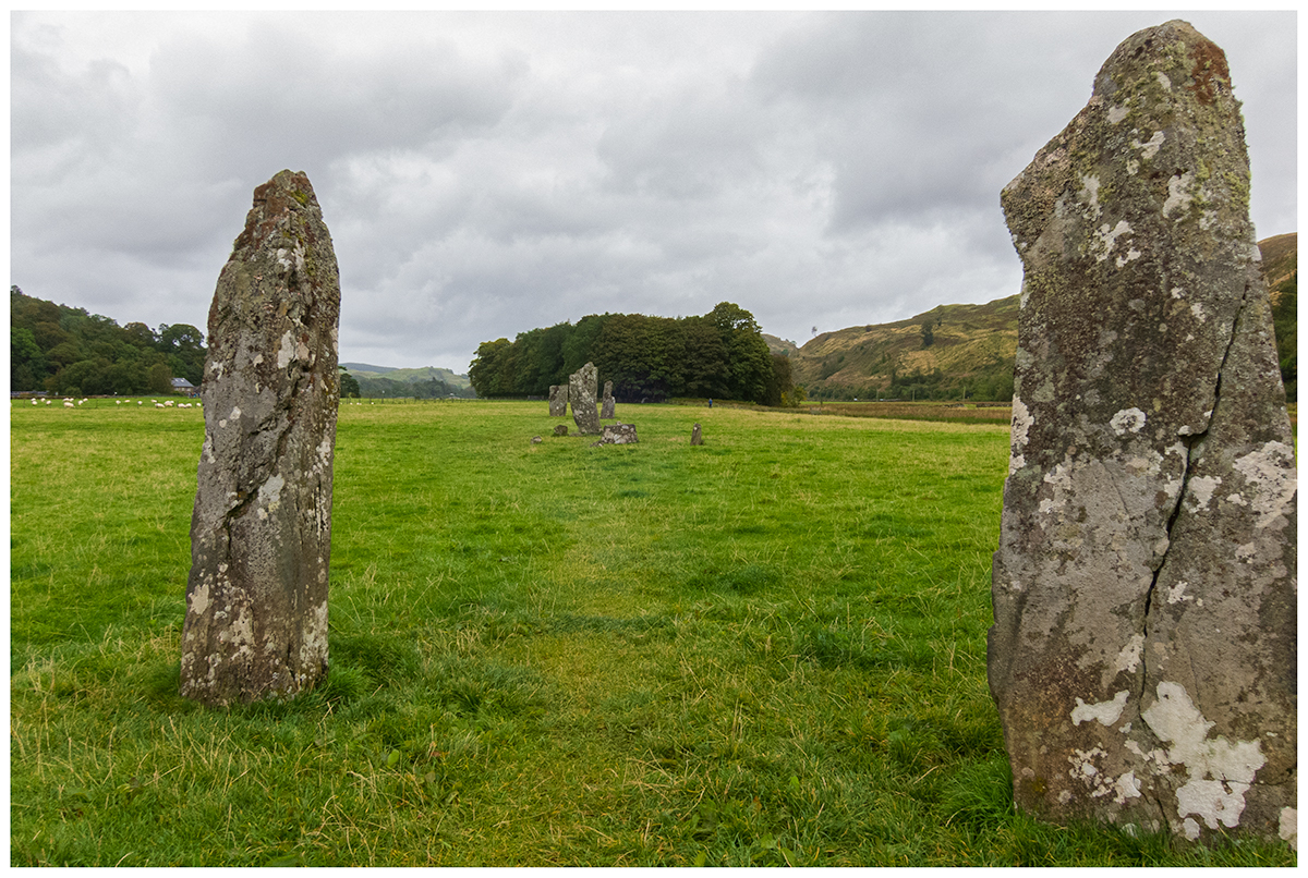 Neolithic Burial Chamber and Standing Stones at Kilmartin Glen
