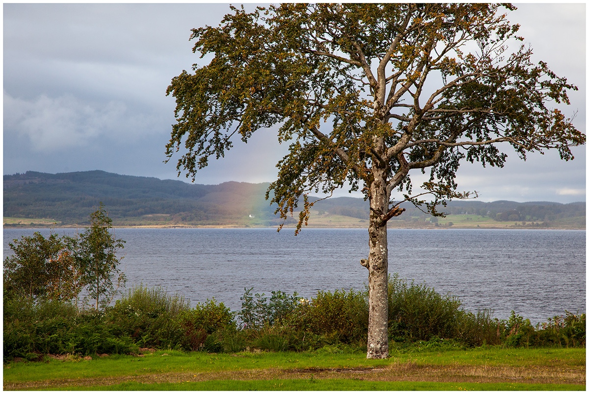 Rainbow at Loch Fyne