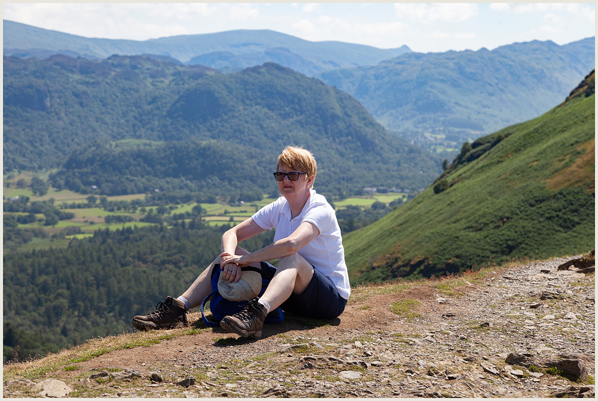 pat at catbells