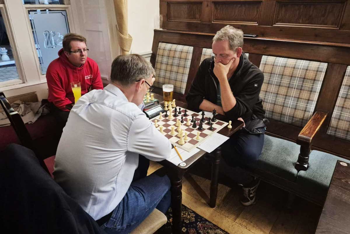 david playing against Andrew Hargreaves of Great Harwood A