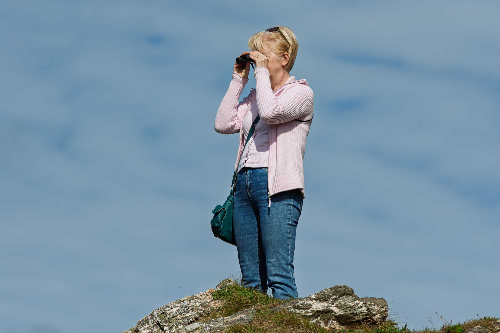 Pat at Tintagel
