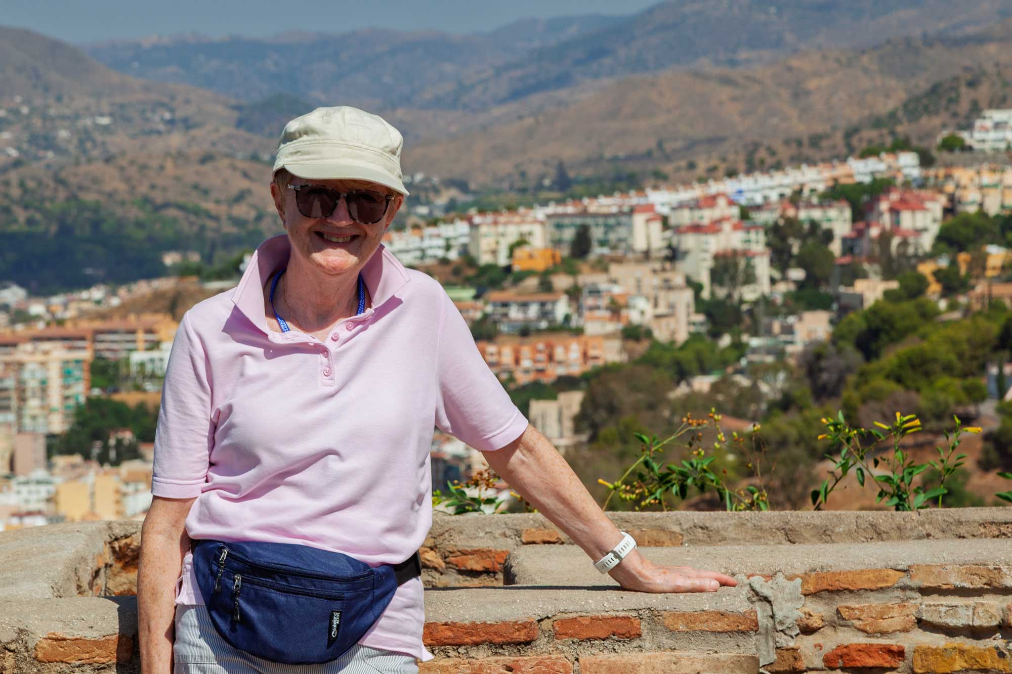 view from Castillo de Gibralfaro