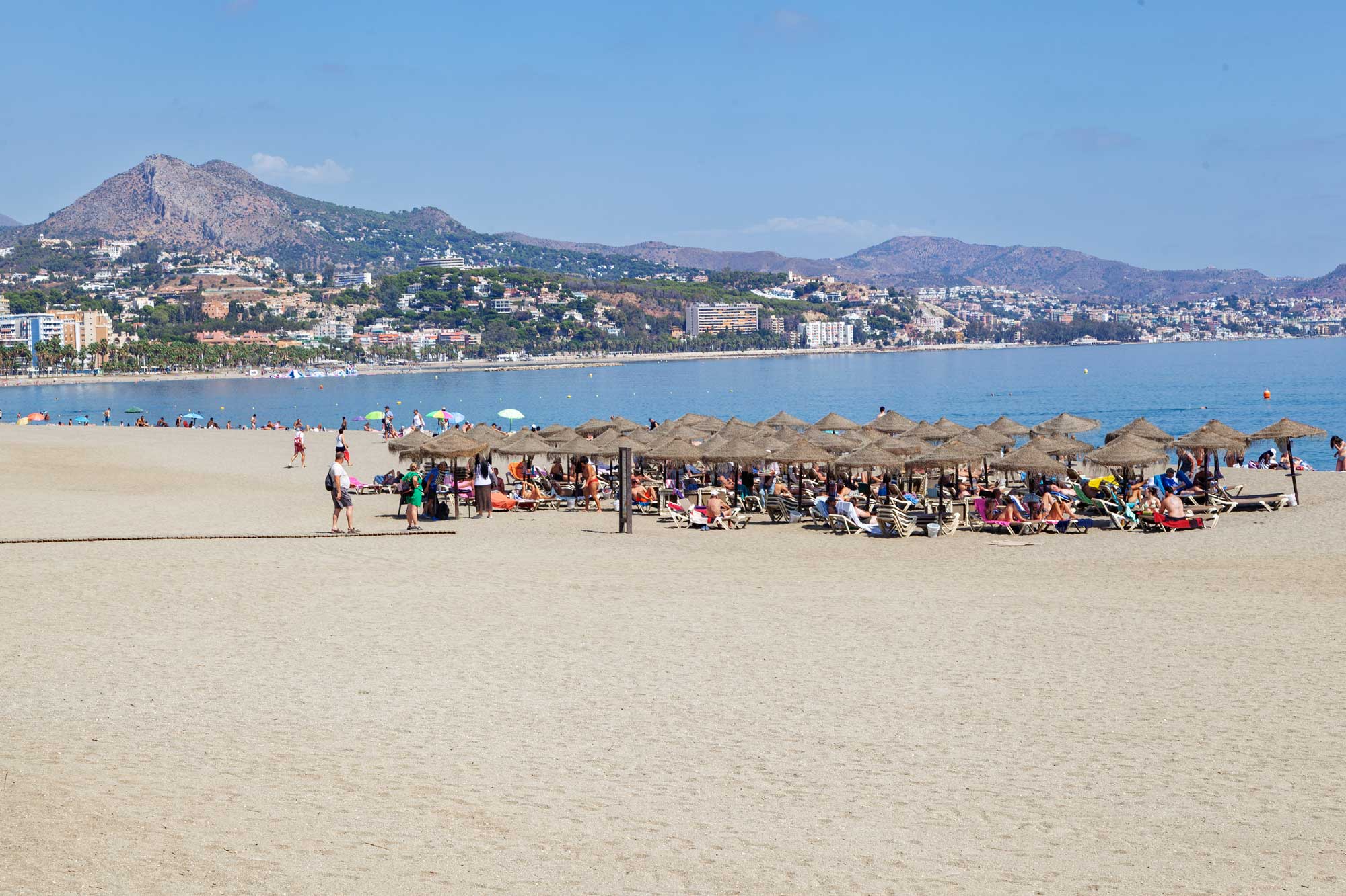 beach in Malaga