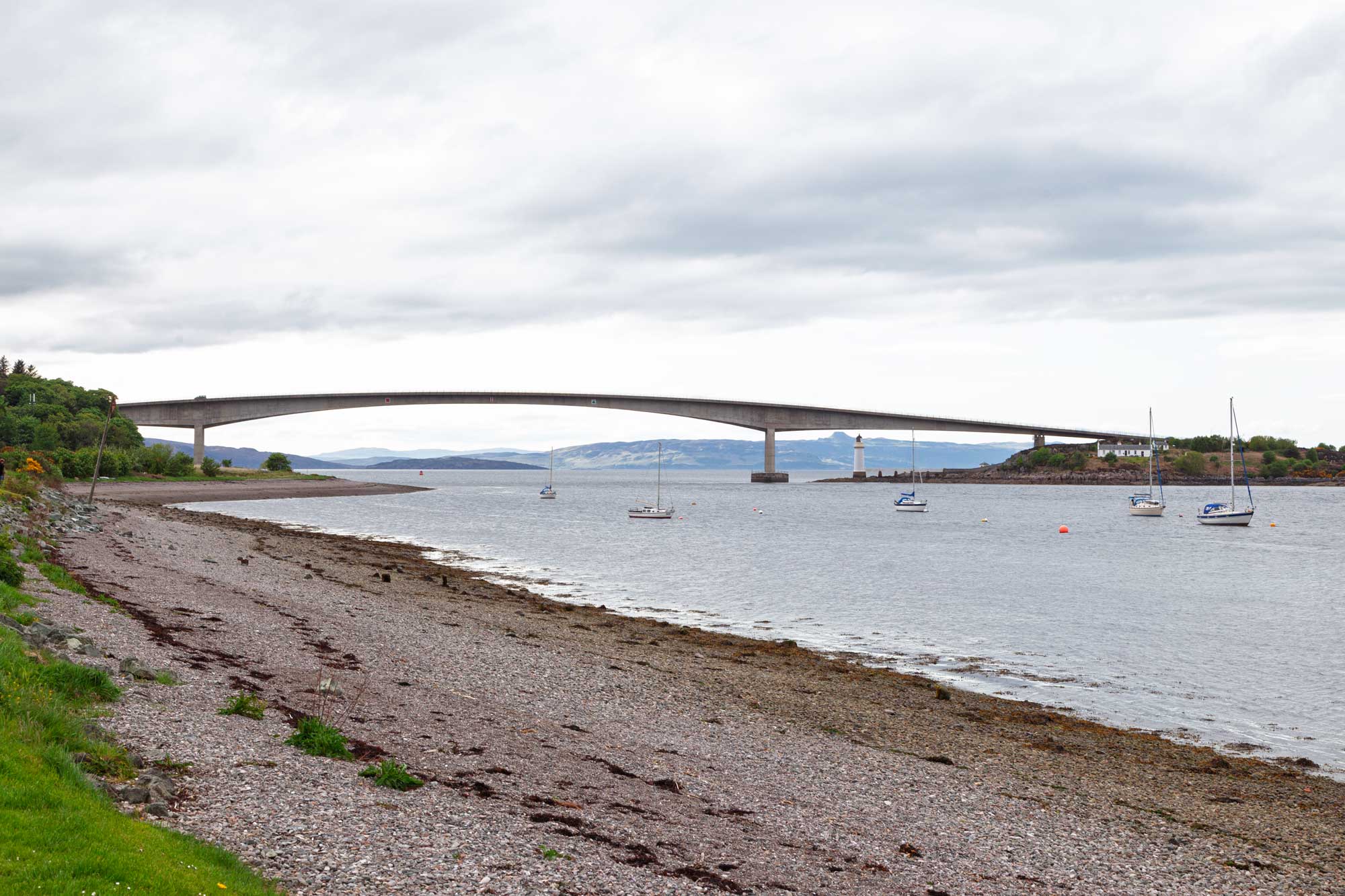 Skye Bridge and Kyle of Lochalsh