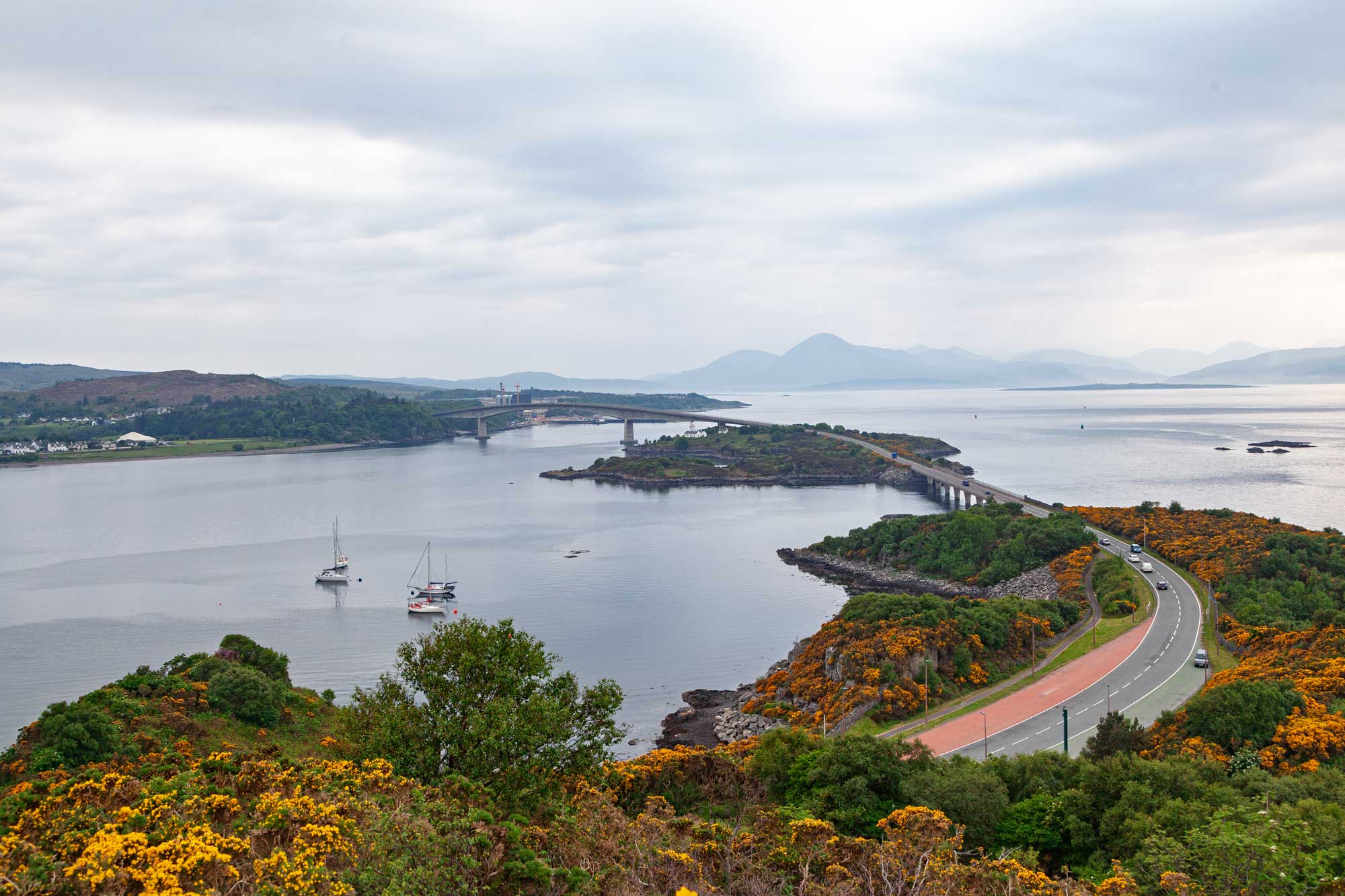 Skye Bridge and Kyle of Lochalsh
