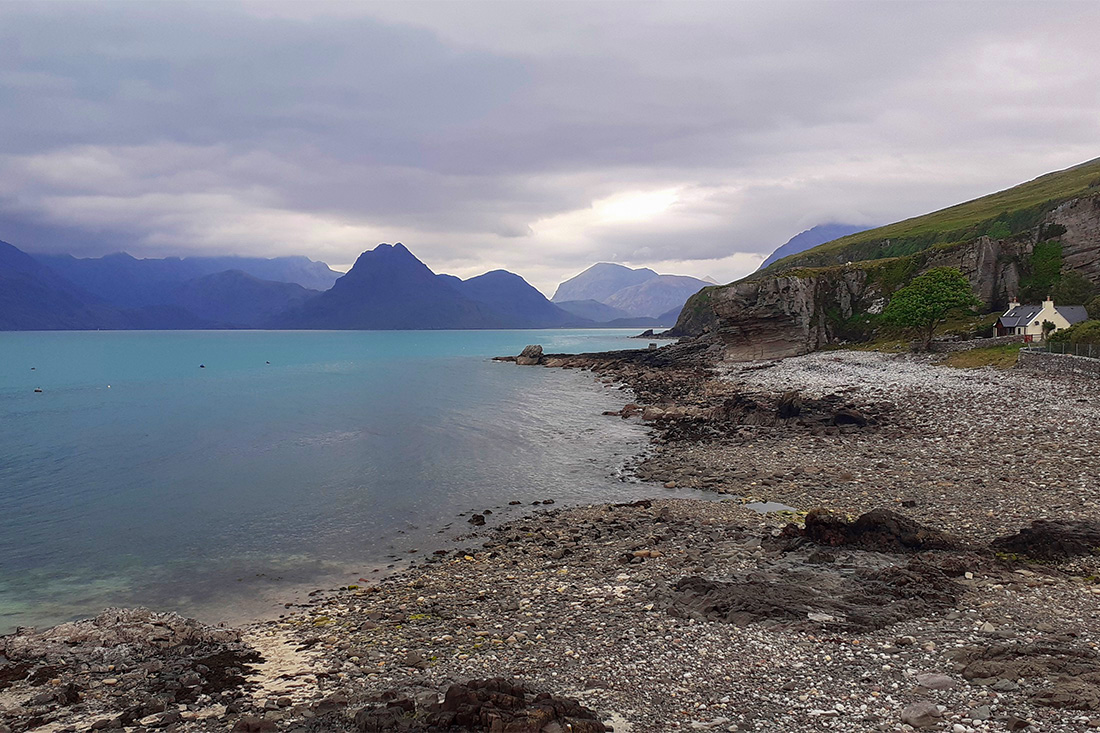 Cycling to Elgol, Isle of Skye