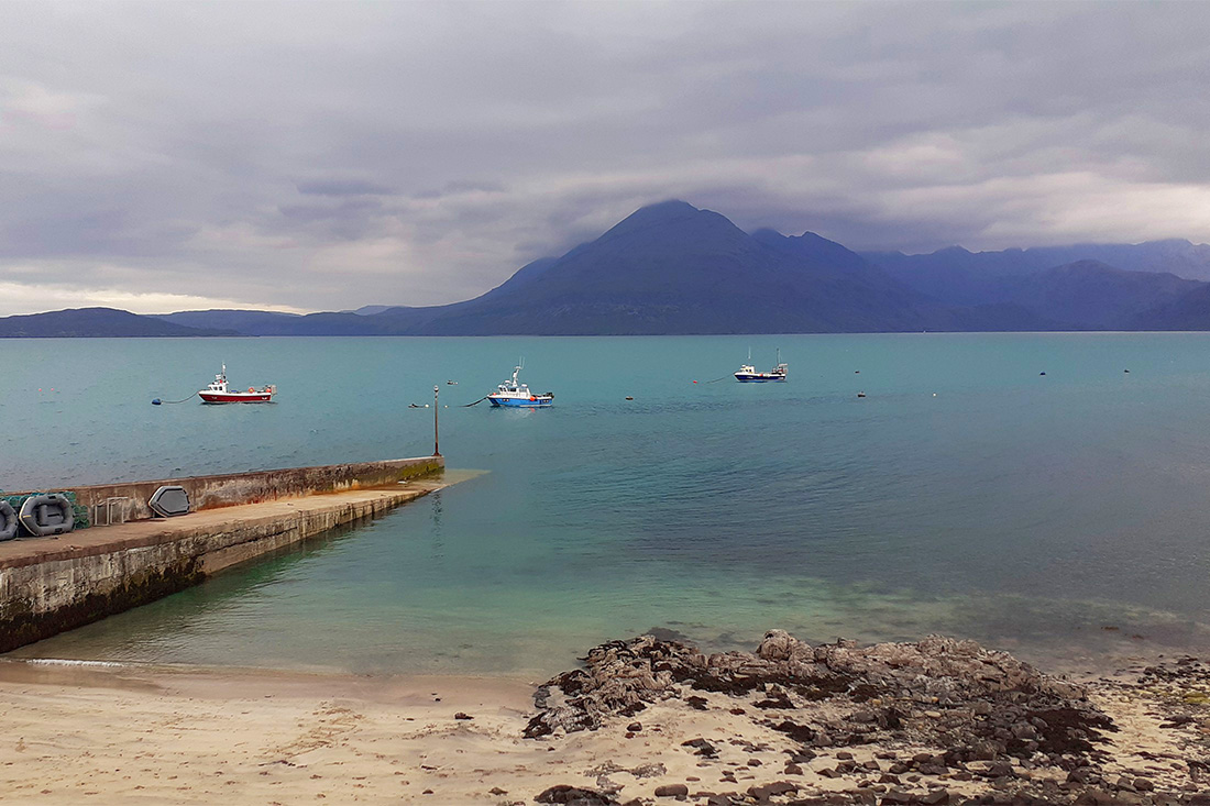 Cycling to Elgol, Isle of Skye