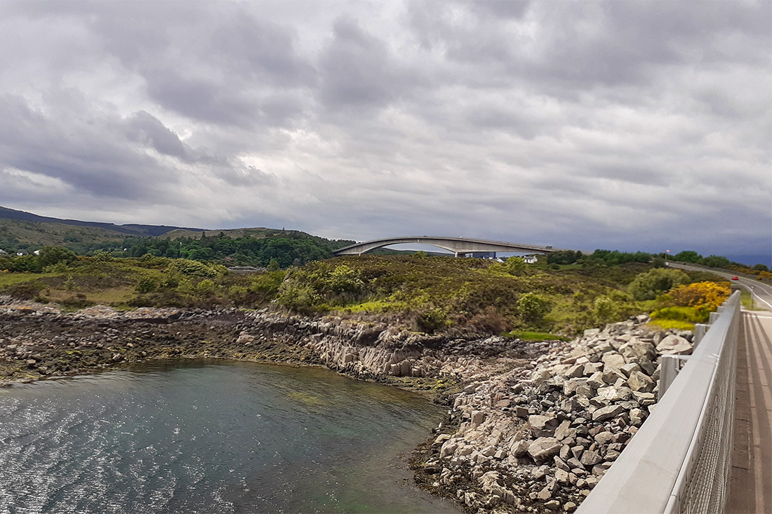 Skye Bridge and Kyle of Lochalsh