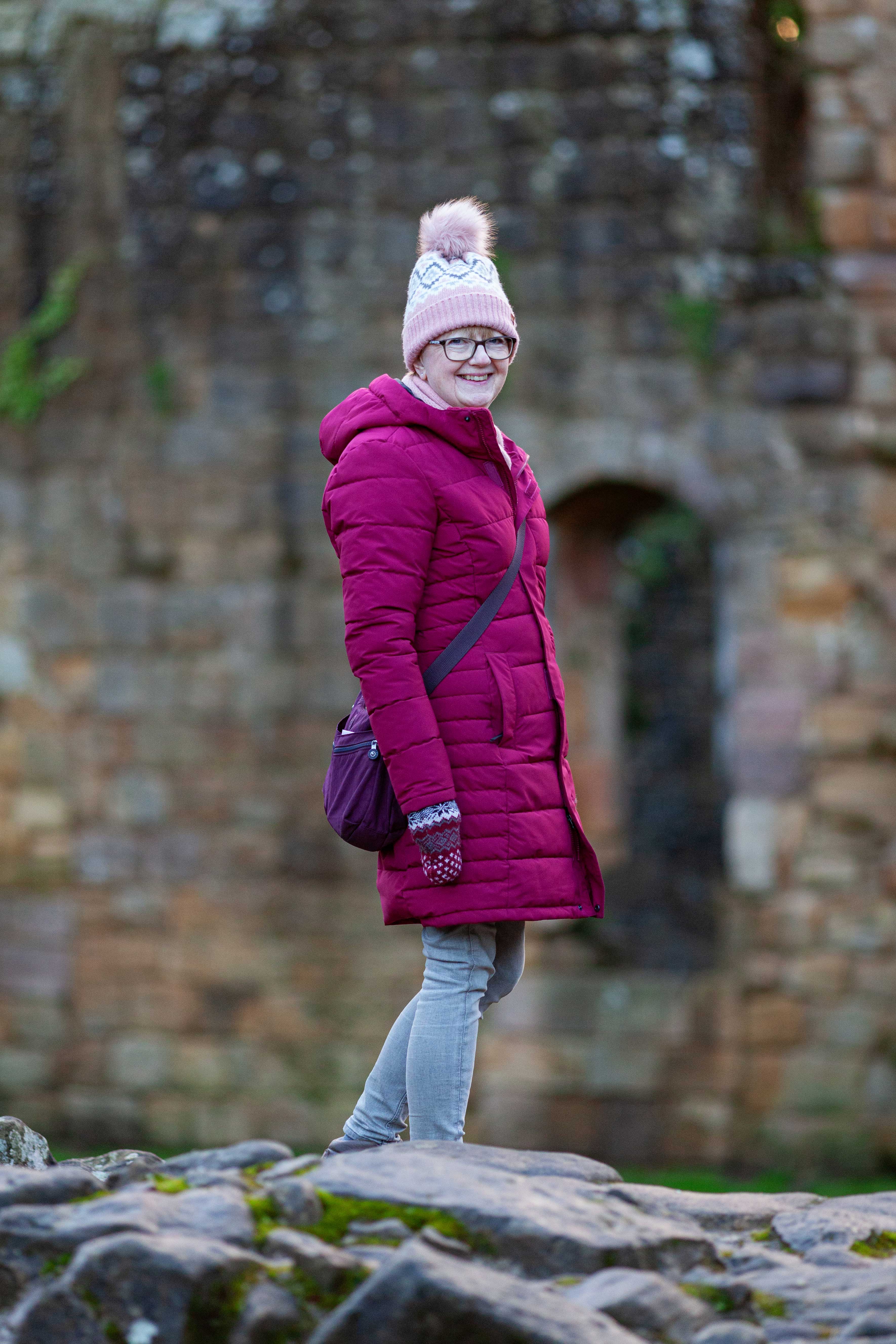 pat at fountains abbey