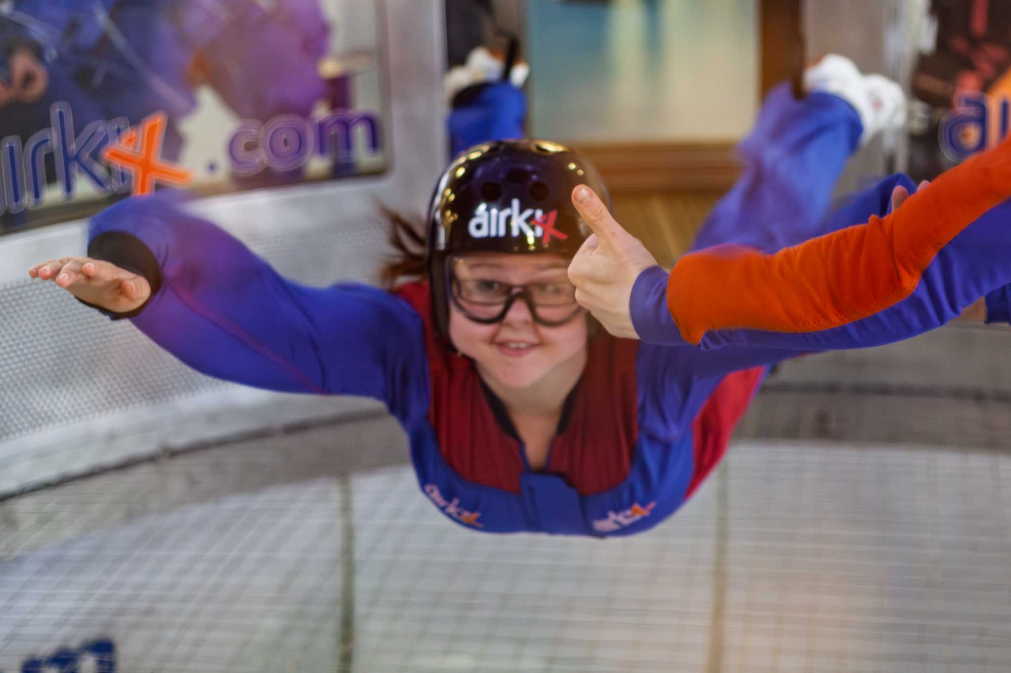 gaby skydiving