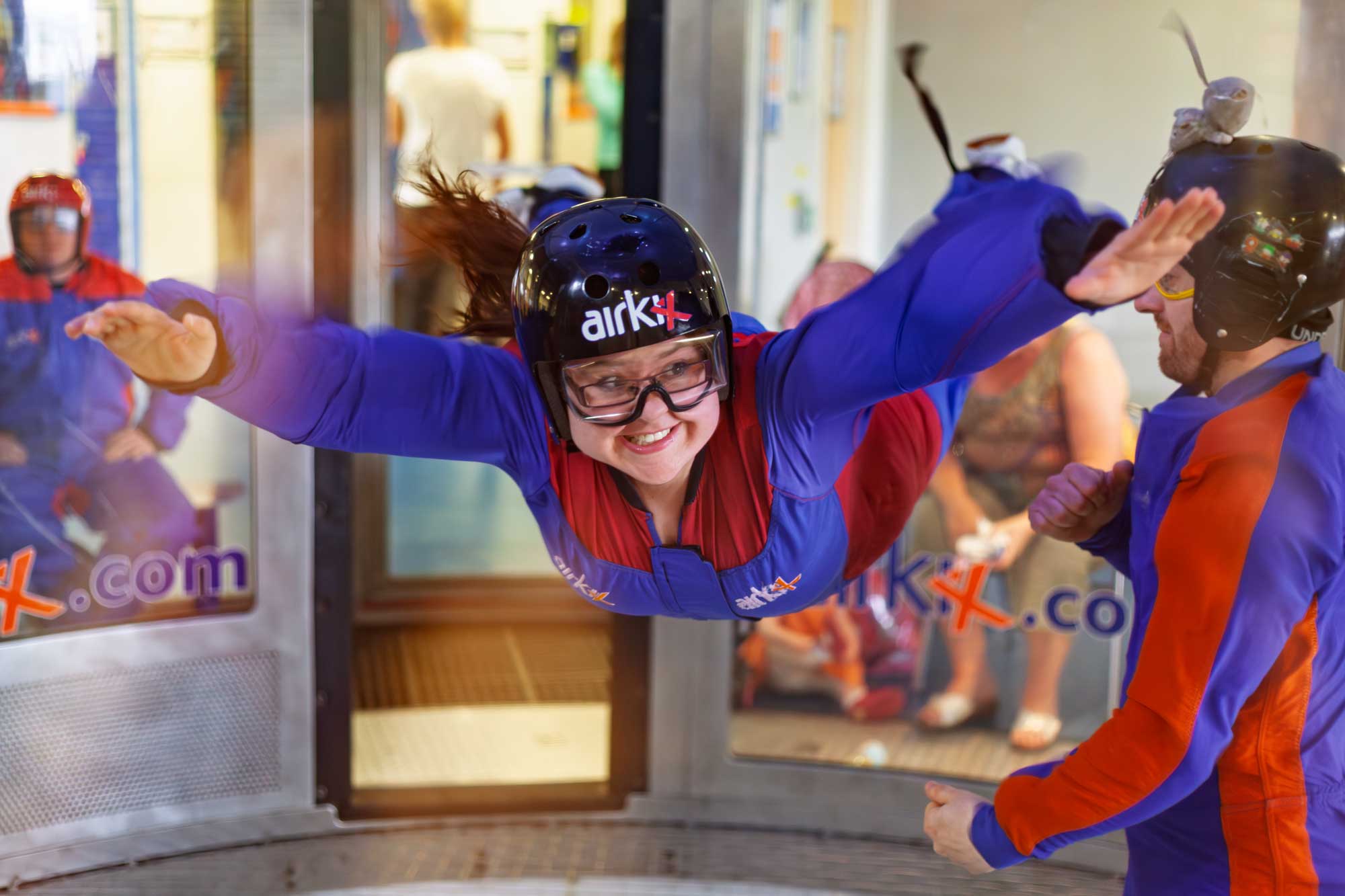 gaby skydiving