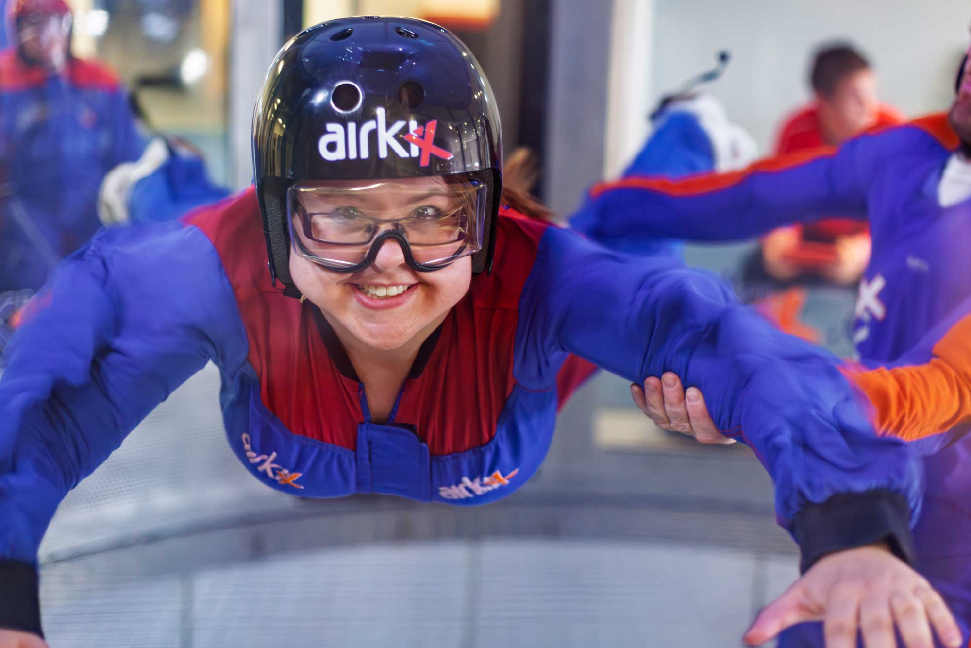 gaby skydiving