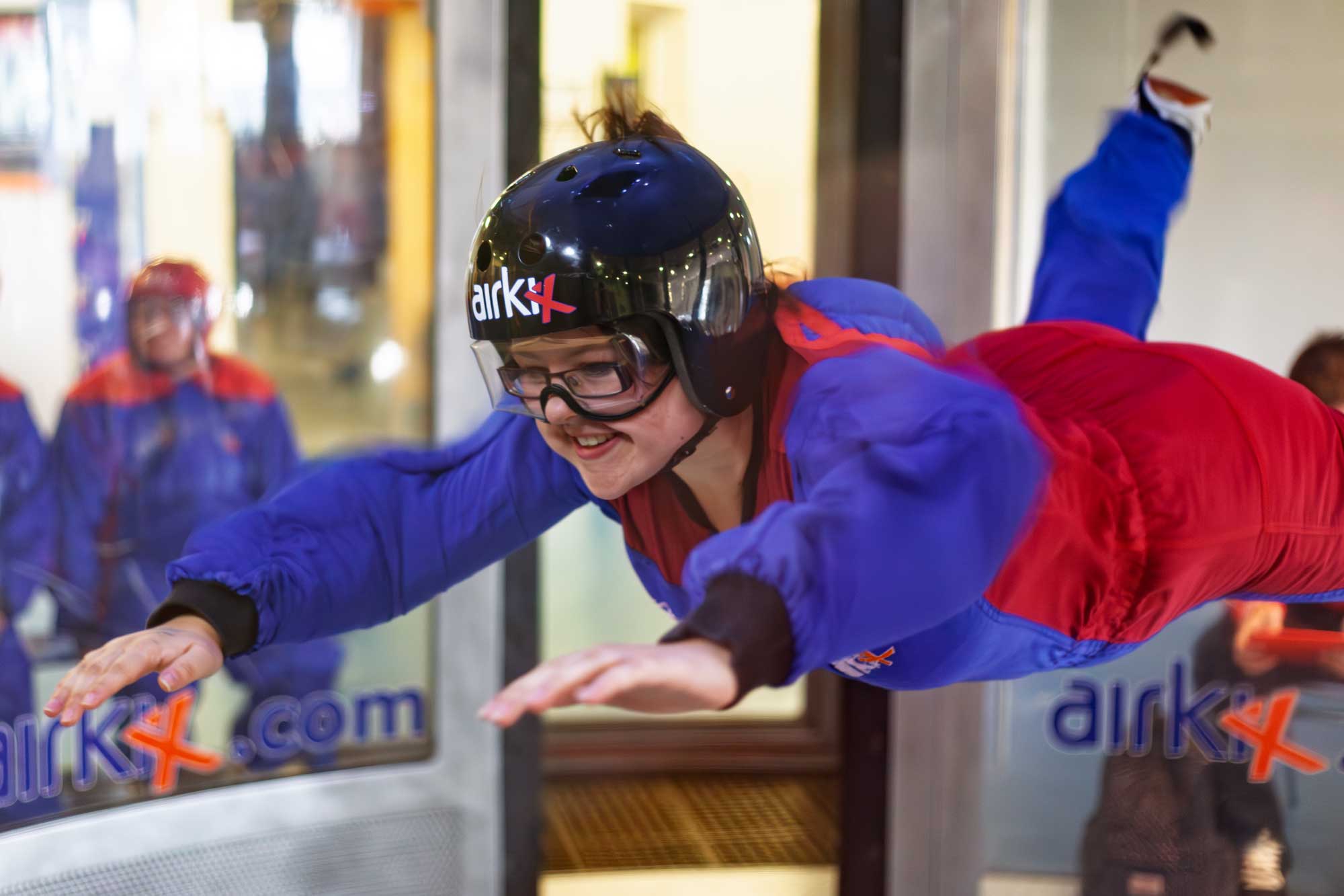 gaby skydiving