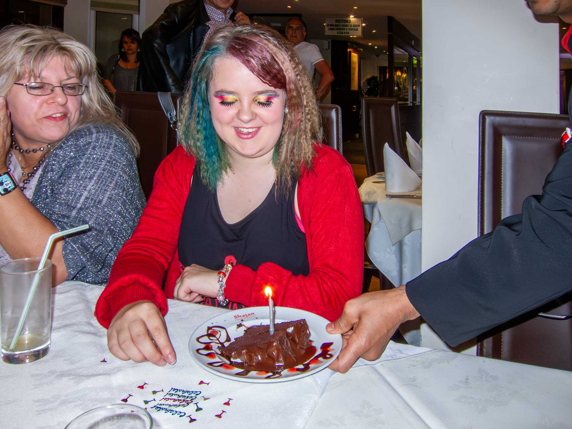gaby's 18th birthday at Shajan Restaurant