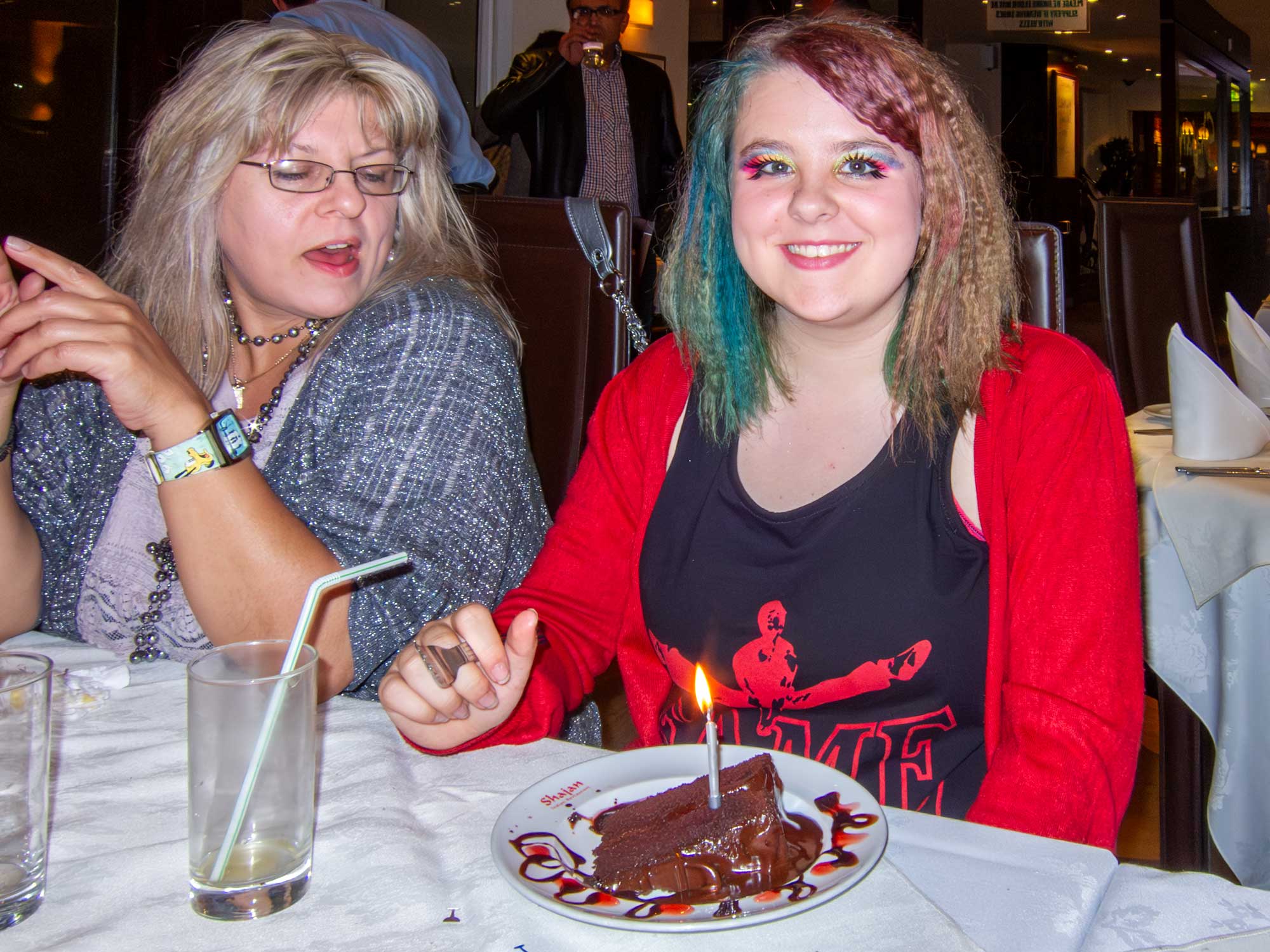 gaby's 18th birthday at Shajan Restaurant