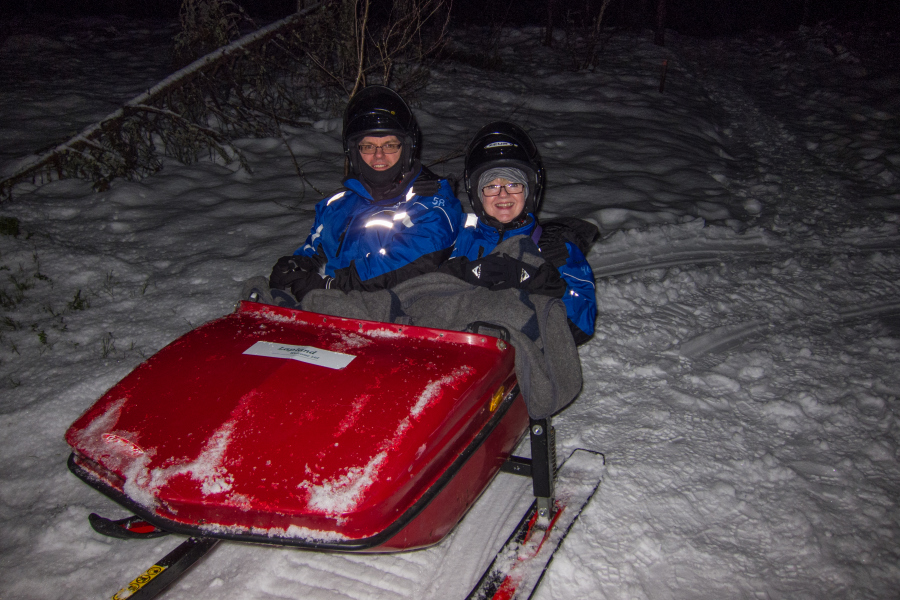 Sledge/Sleigh Ride - Northern Lights Expedition