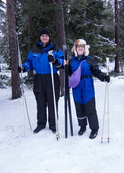 cross-country skiing