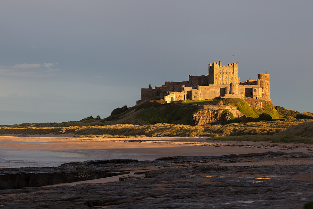 bamburgh dusk