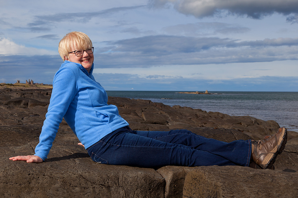 pat near to dunstanburgh castle