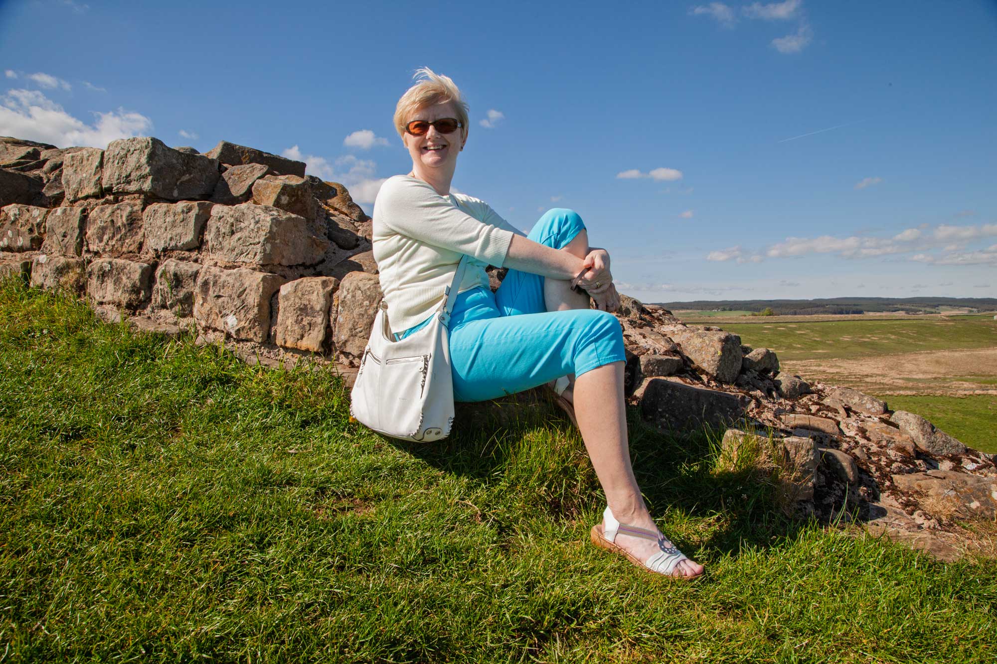 pat on hadrian's wall
