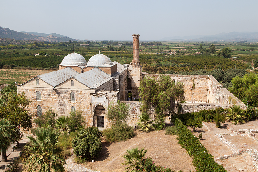 John's Basilica & Isa Bey Mosque