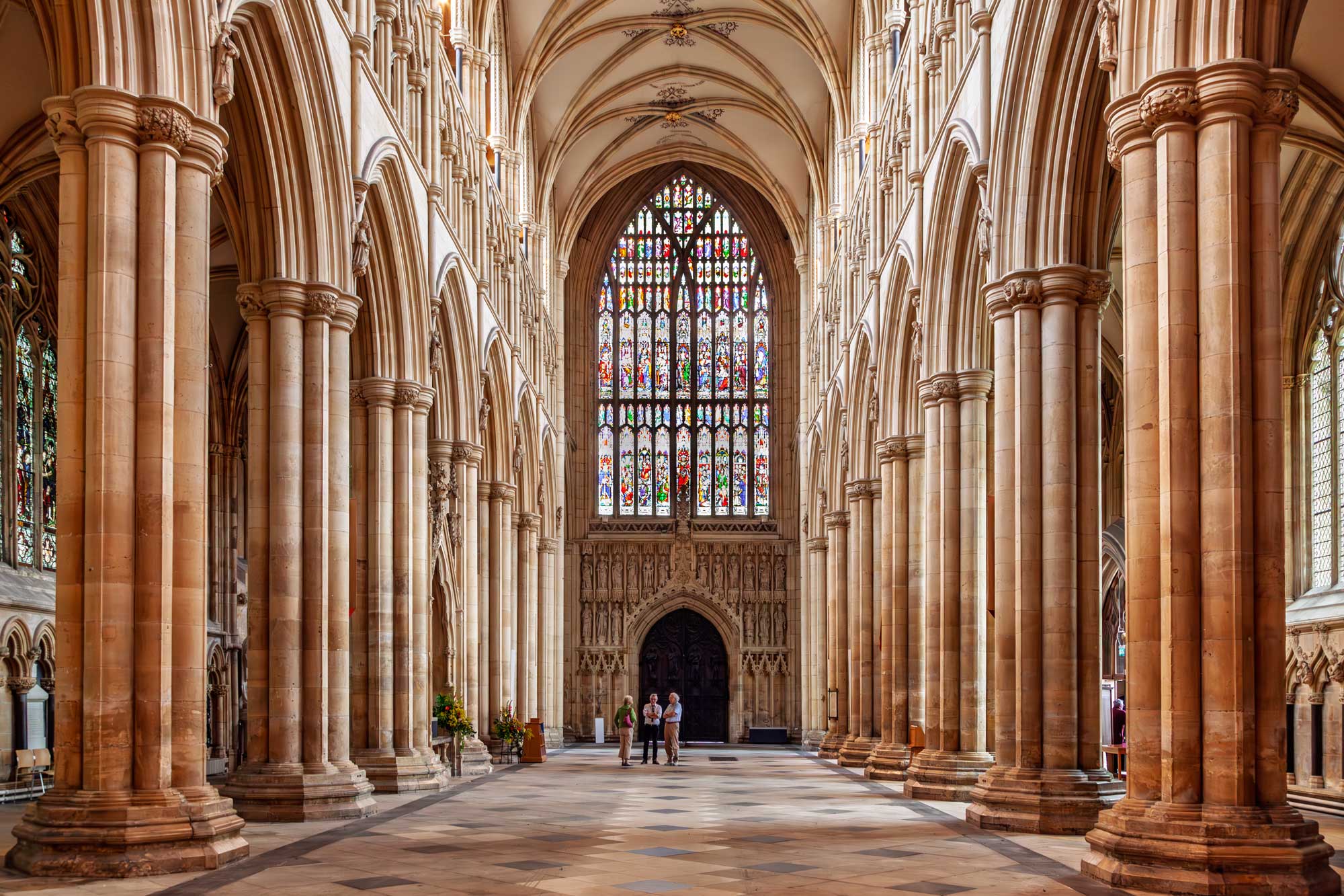 inside Beverley Minster
