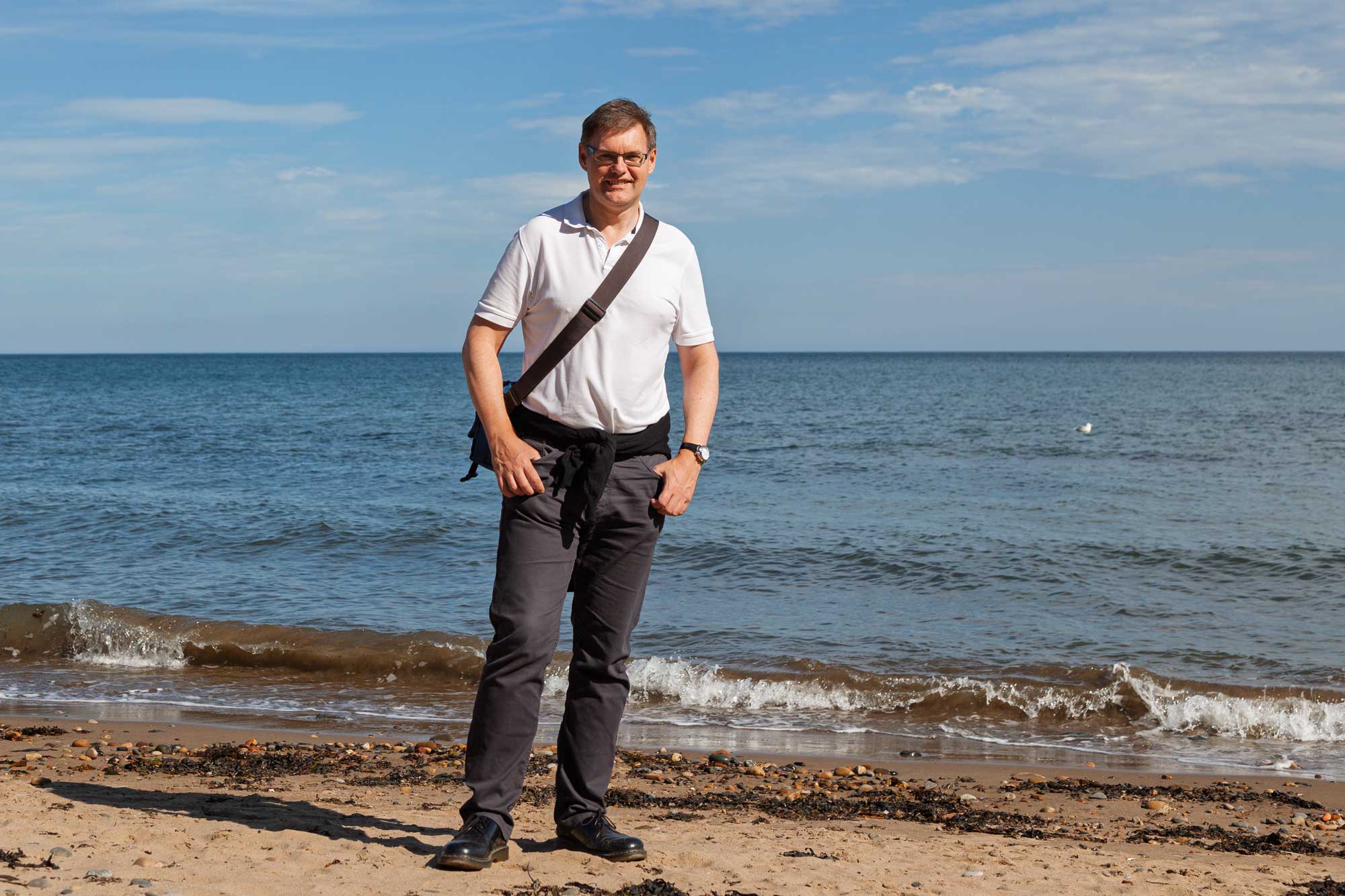 David at Robin Hood's Bay