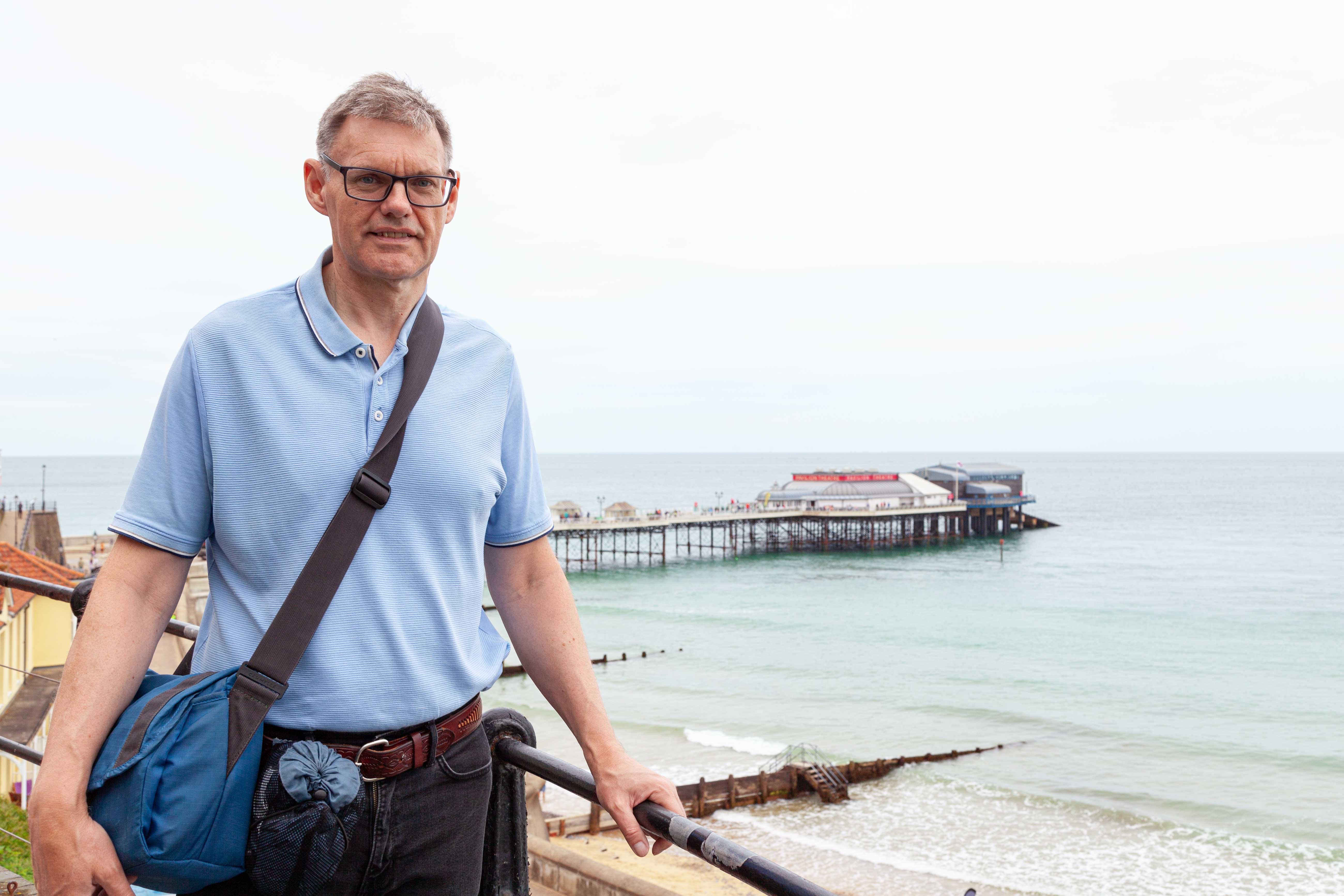 me infront of cromer pier