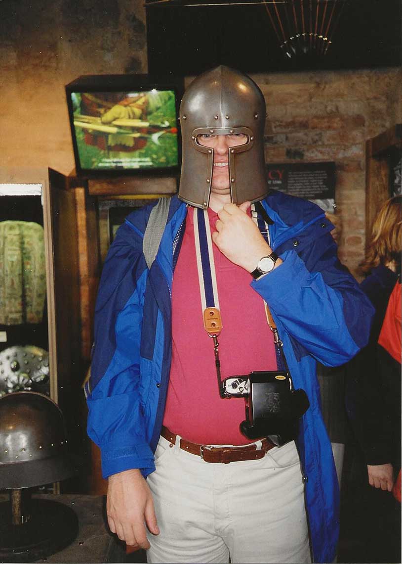 David in Warwick Castle