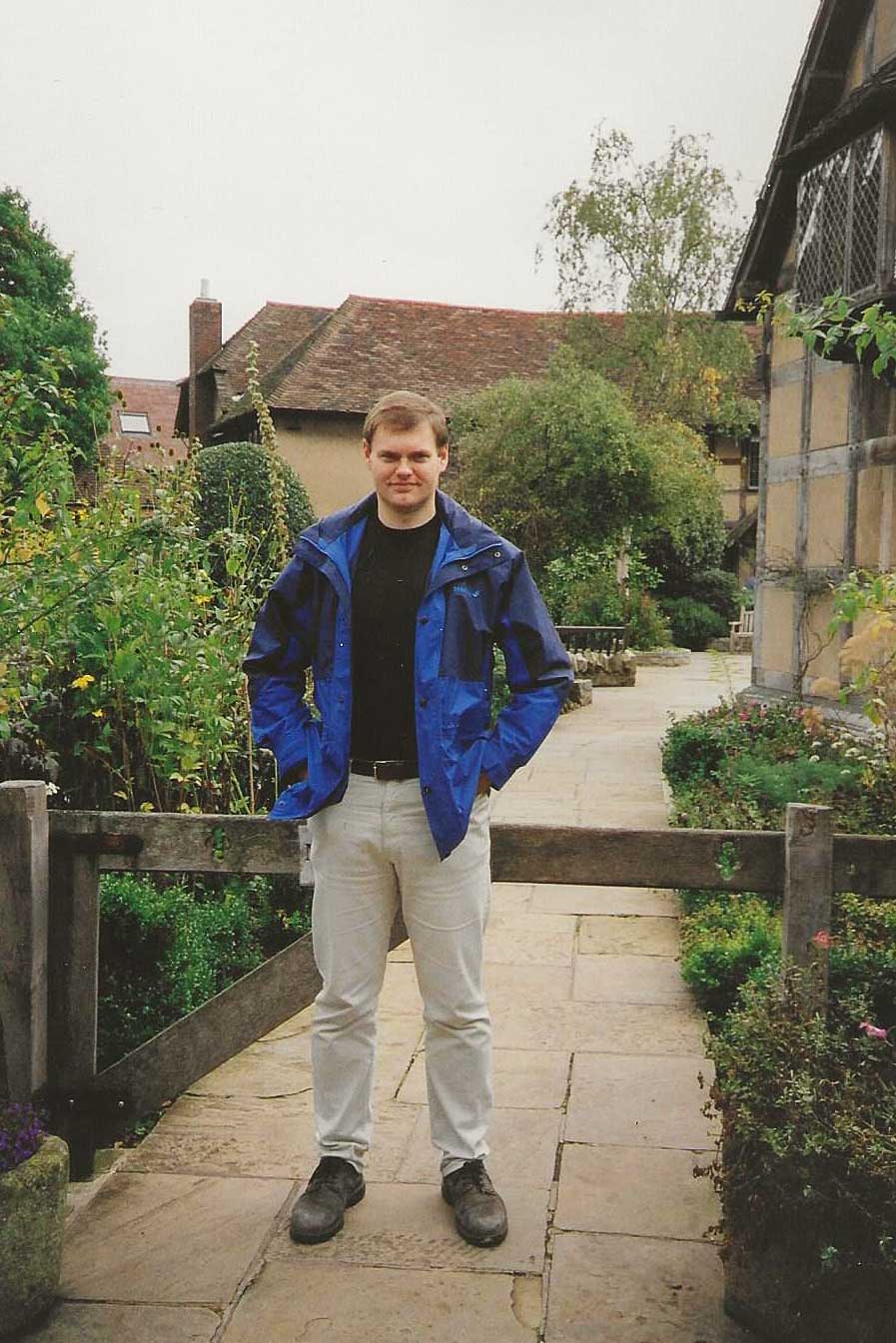 David at Shakespeare's House